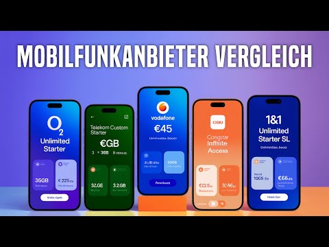 HANDYVERTRAG Vergleich 2026: SO findest DU den GÜNSTIGSTEN TARIF!