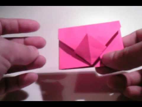 Origami Tutorial Lesson 053 - Traditional Envelope