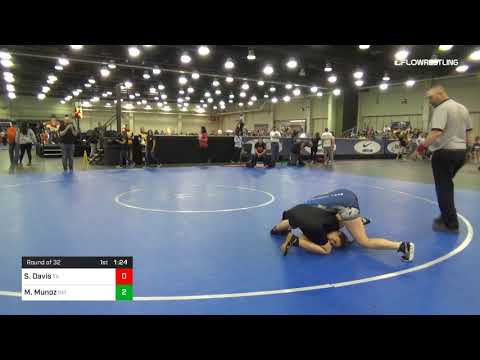 122 Lbs Round Of 32 Starr Davis Team Texas Vs Makayla Munoz Team New Mexico