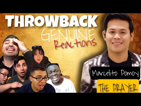 THROWBACK GENUINE REACTIONS to Marcelito Pomoy sings The Prayer (Celine Dion & Andrea Bocelli)