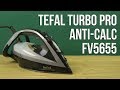 Утюг Tefal FV5655 TurboPro Anti-calc черный - Видео