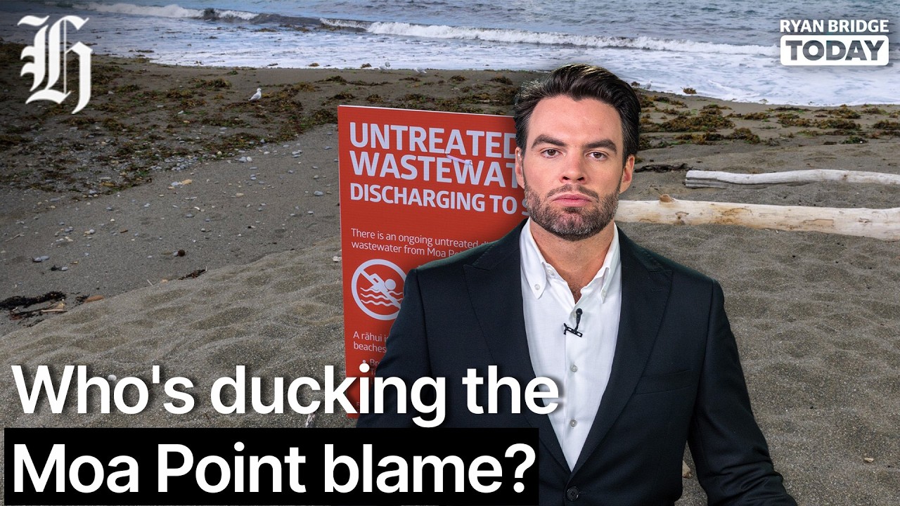 Ryan Bridge: Who's ducking the Moa Point blame? | Ryan Bridge TODAY