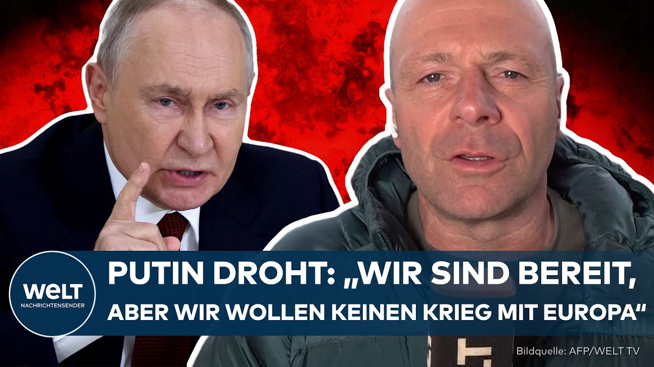 UKRAINE-KRIEG: „Immer dieses Geschwätz aus dem Kreml? Ich warne davor, Putin zu unterschätzen!“