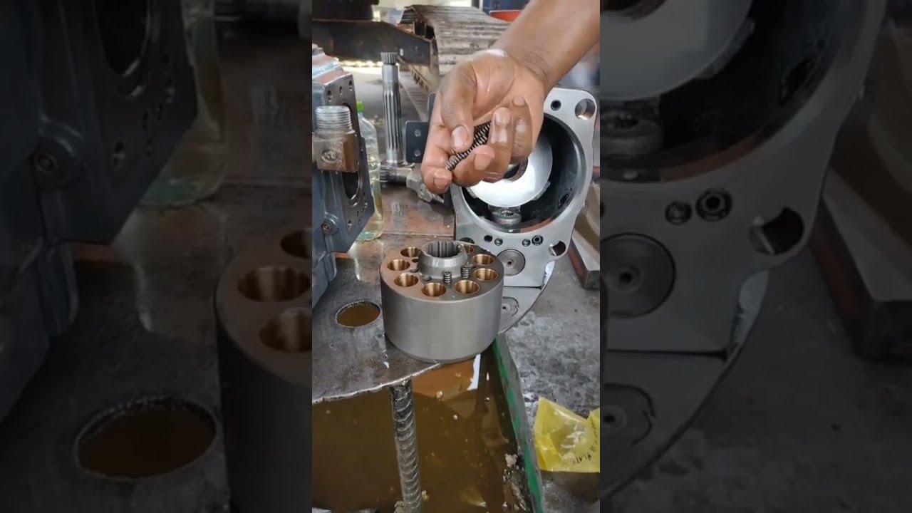 How to Assemble axial piston pump?