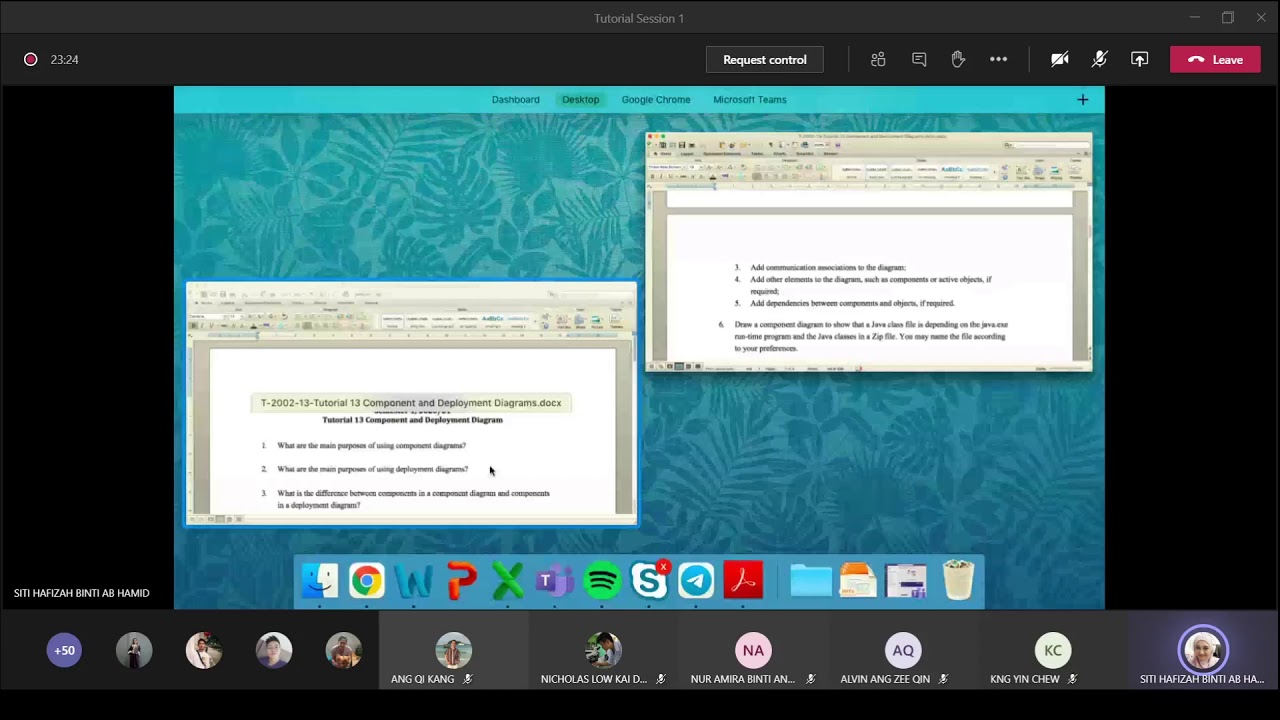 Software Modelling - Tutorial 12(Deployment Diagram)