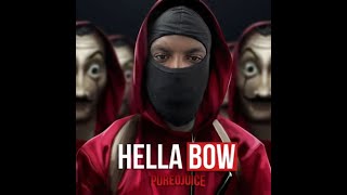 Pureojuice - HELLA BOW (Money Heist Drill / Bella Ciao Remix) Lyric Video Video (Prod. OnurKN)