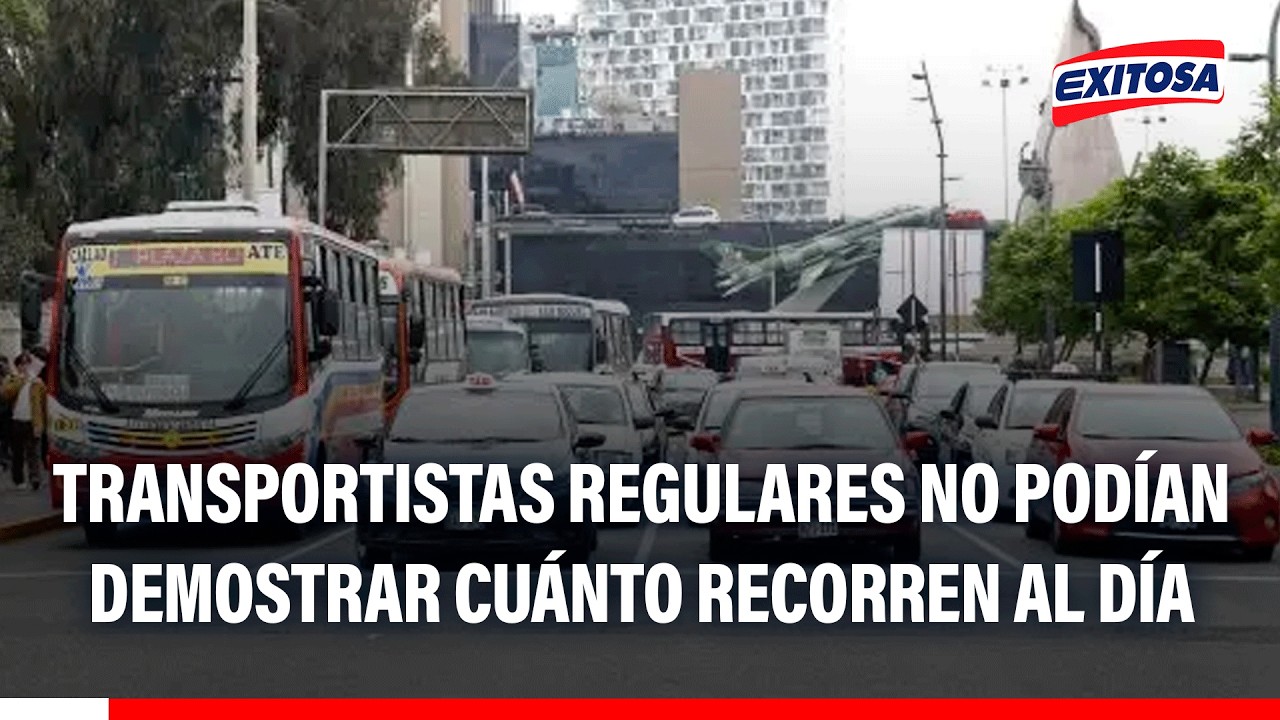 🔴🔵 Paro Nacional suspendido: Transportistas regulares no podían demostrar cuánto recorren al día