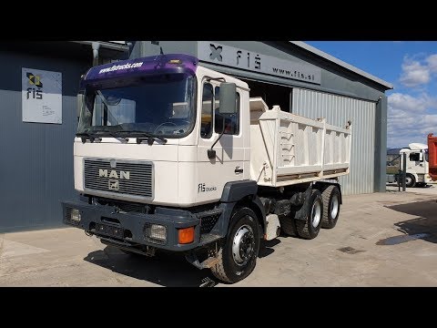 TRUCK MAN 33.372 6X4 TIPPER FIŠ TRUCKS & MACHINERY SLOVENIA