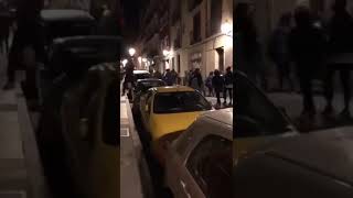 Manifestation de migrants en Espagne