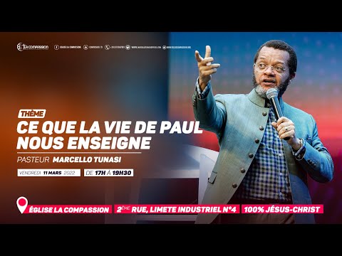 Ce que la vie de Paul nous enseigne. Pasteur MARCELLO TUNASI Culte du 11 mars 2022