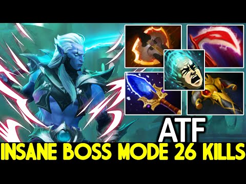 ATF [Phantom Assassin] Insane Boss Mode Delete Pub Game 26 Kills Dota 2