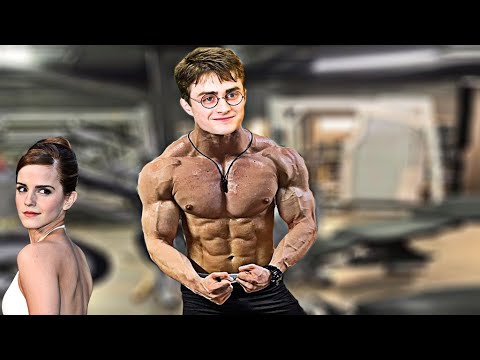 HARRY POTTER SHREDDED AMAZING BODY IN GYM 😱
