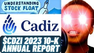 $CDZI 2023 10-K Annual Report | Market Capitalization: Total vs Free Float