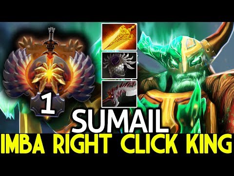 SUMAIL [Wraith King] Imba Right Click King Top Pro Carry 7.24 Dota 2
