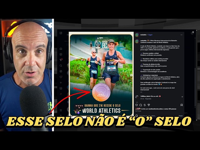 QUANDO o SELO da WORLD ATHLETICS não é O QUE VOCÊ ACHA QUE É