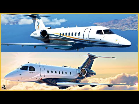 Cessna Citation Longitude vs. Embraer Praetor 600 | FULL COMPARISON