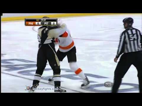 Jody Shelley vs Deryk Engelland