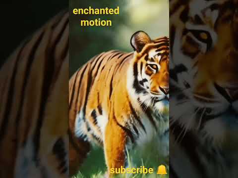 Roaring Majesty: The Life of a Tiger #animals #anime #fyp #foryou