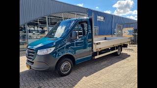 Mercedes-Benz Sprinter 516 CDI Open laadbak 4.26m GVW 5000kg Euro 6D flatbed truck | Image 4 - Autoline