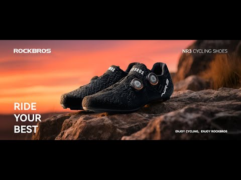 🔥 New from ROCKBROS NR3 clipless cycling shoes! Performance Redefined! 🔥
