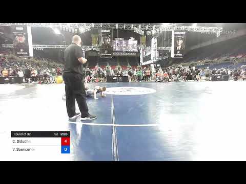 122 Lbs Round Of 32 - Cadence Diduch, Illinois Vs Vera Spencer, Georgia 93b1