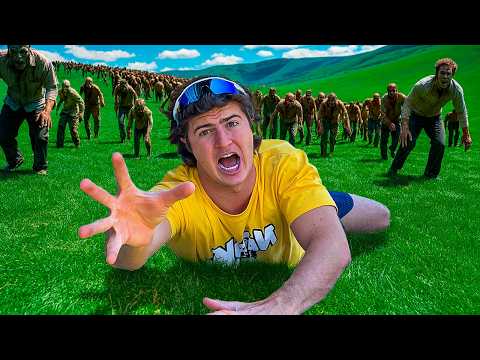 SOBREVIVI A UM MEGA ATAQUE ZUMBI (ESPECIAL DE 1 HORA)