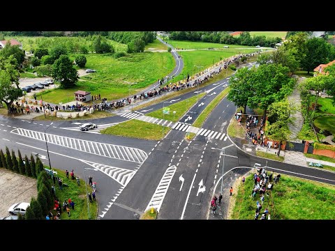 🇵🇱 TEC2000 Rally Sobótka 11.05.2024 z drona DJI MINI 4 Pro 4k in Poland 🇵🇱 #rally #bmw #wyścigi