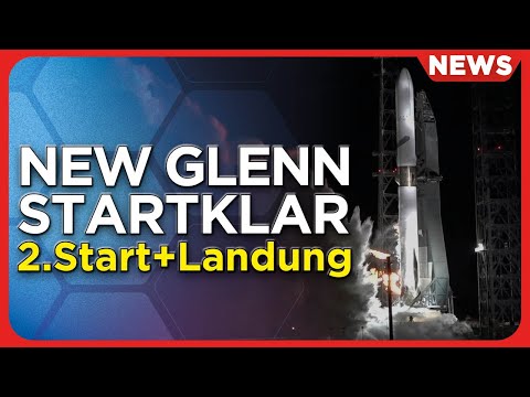 Raumfahrt-News: New Glenn Feuer, SpaceX HLS Starship Update, Zerstörung Pad 1, Japans Flagschiff