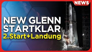 Raumfahrt-News: New Glenn Feuer, SpaceX HLS Starship Update, Zerstörung Pad 1, Japans Flagschiff