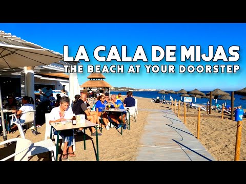 La Cala de Mijas Spain The beach at your doorstep Update November 2022 | Costa del Sol | Málaga [4K]