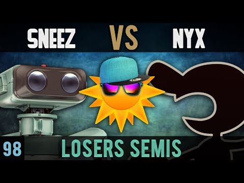 PM @ the Balcony 98 - Losers Semis ft. Sneez (R.O.B.) VS Nyx (Gnw, Falco)