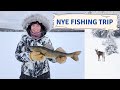 Video Thumbnail for Snowmobile Fishing trip with Friends | Happy New Year!
