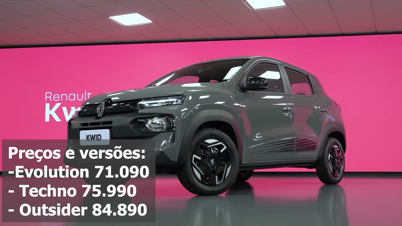 NOVO RENAULT KWID 2027. VEJA O QUE MUDOU E OS PREÇOS