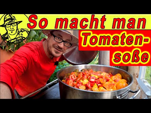 Tomatensoße selber machen und einkochen. Und: Rigotti zum Thema Botulismus