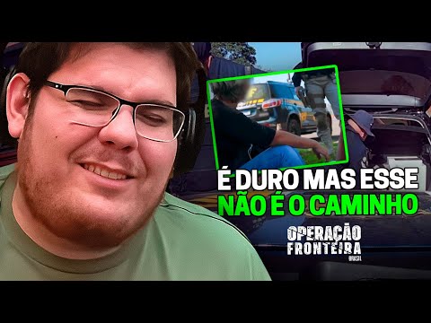 CASIMIRO REAGE: OPERAÇÃO FRONTEIRA T2 #17 - PASSOU UM POUCO DA CONTA... | Cortes do Casimito