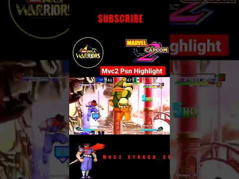 Mvc2: Strider Hiryu teleport combo reset by Strago.