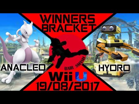 Bair Smash 16 Winners Round 1 - aNaCled (Mewtwo) Vs. Hydro (R.O.B.) - Smash Wii U