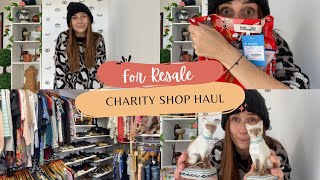 Charity Shop Haul For Resale - Thrift - Thrifting - Resale - Reseller - eBay - Vinted