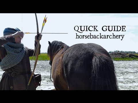 how to shoot a bow and train your horse to be awesome