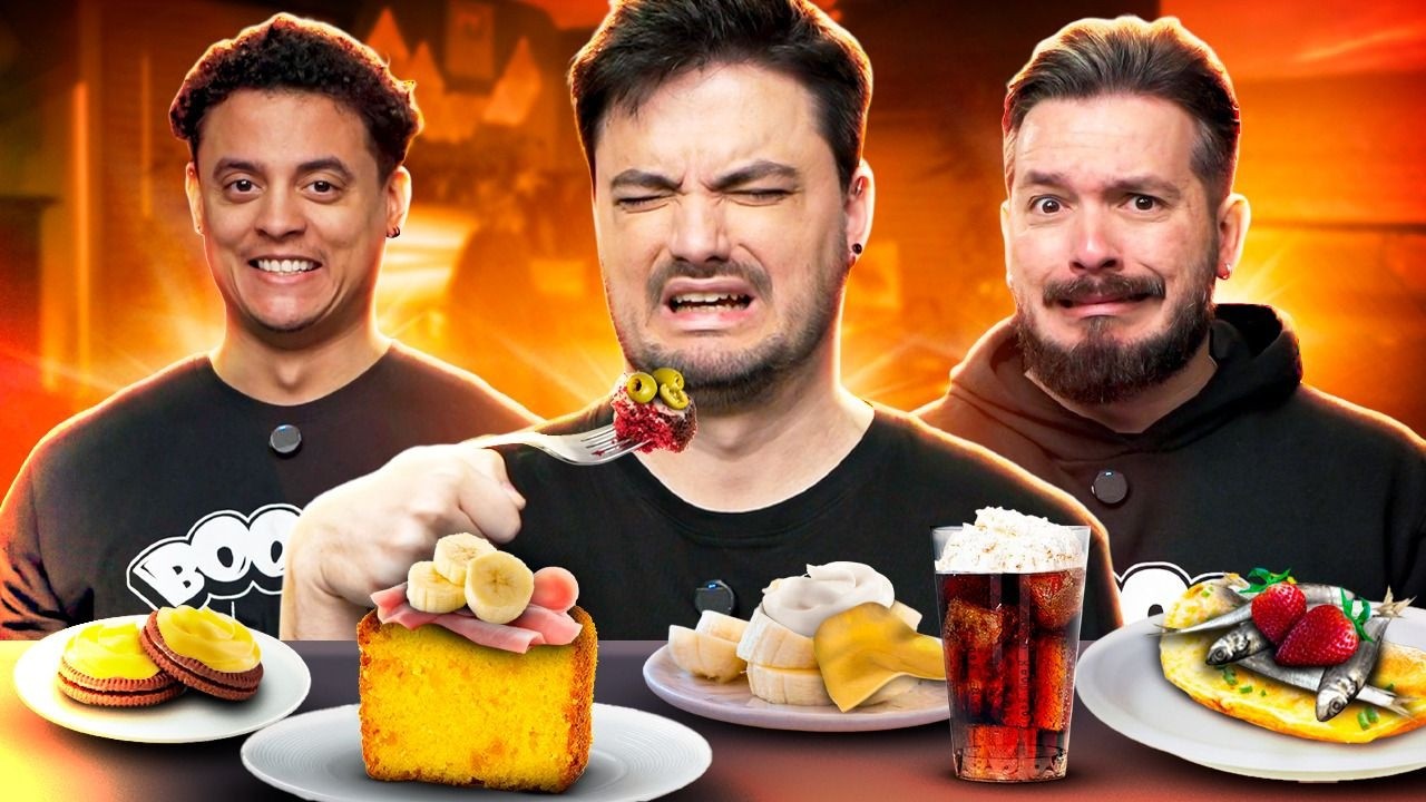 DESAFIO: PROVANDO AS GOROROBAS DA EQUIPE!