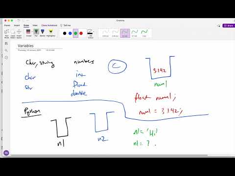 Python Lesson2 Variables