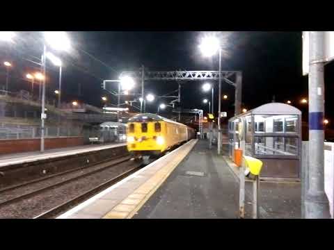 A selection of Network rail test trains