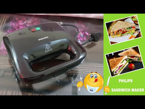 Philips Sandwich Maker Review and Unboxing | Tasty Sandwiches Made Easy | Black | Hindi | Ep. 21