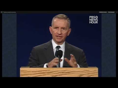 Ross Perot 1992 presidential debate “it’s irrelevant” clip