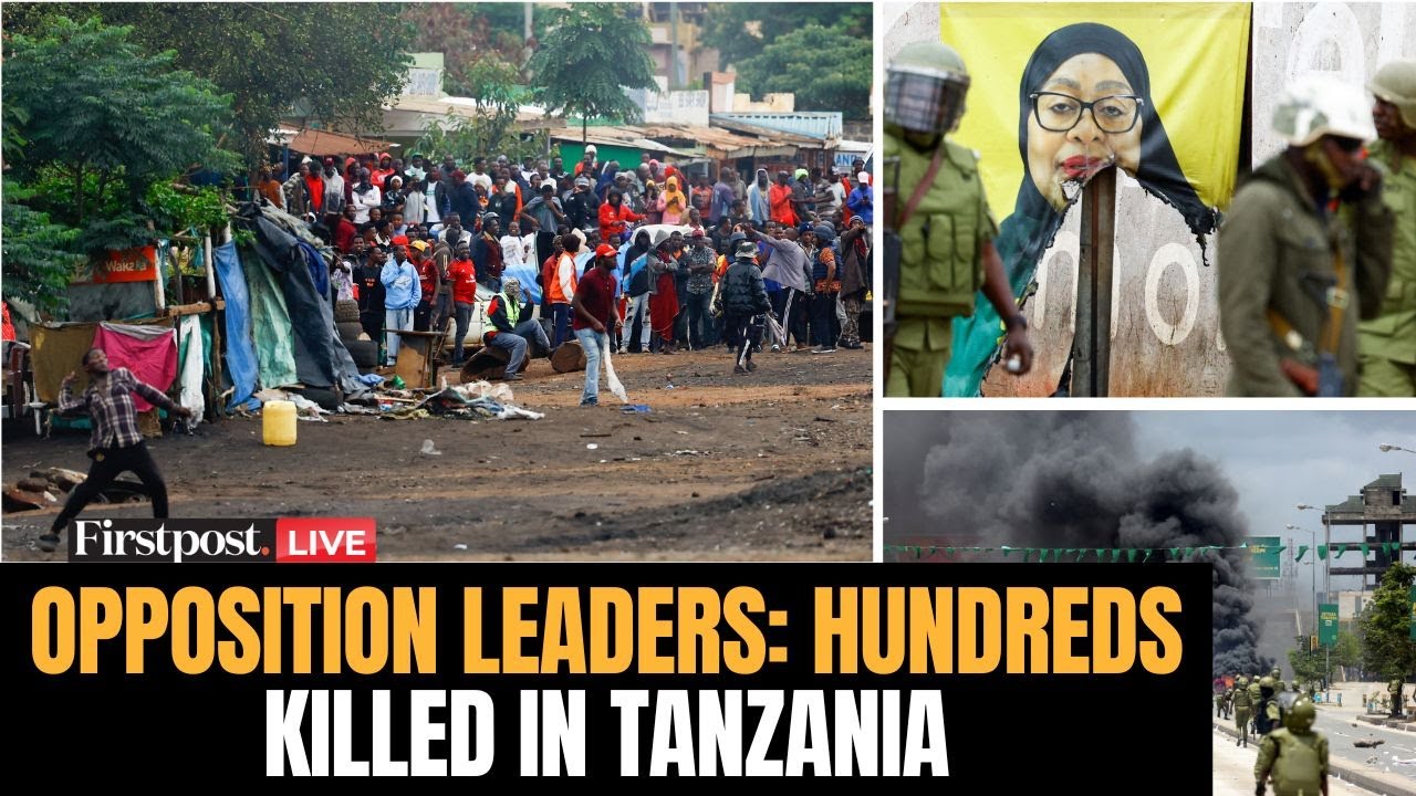 Tanzania Protest LIVE: 'Hundreds' Killed in Tanzania Post-election Protest |Samia Suluhu's Sworn-in