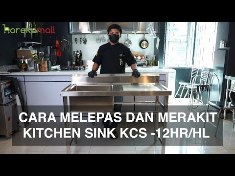 Kitchen Sink Stainless Steel Triple Sink | Mutu KCS-186H3 on Youtube