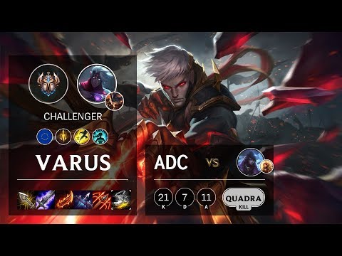 Varus ADC vs Aphelios - EUW Challenger Patch 10.4