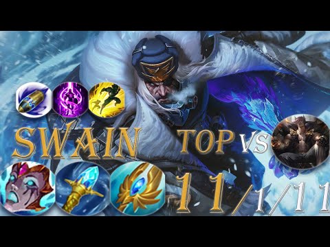 Swain Top Vs Sett. Enemy Team Had 'ODoamne', No Idea If It Was The Pro Player 'ODoamne'.