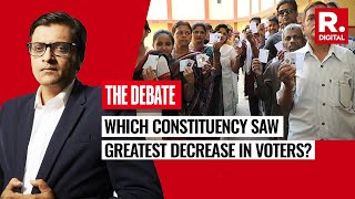 Arnab Talks About The Constituency Which Saw Greatest Fall In Voter Turnout This Polling Season