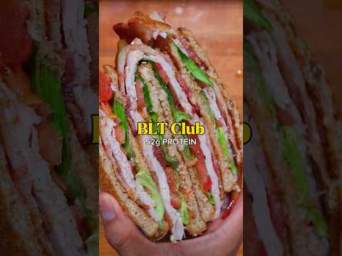 Delicious High Protein BLT Sandwich #easyrecipe